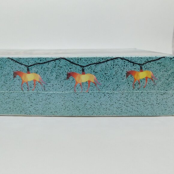 Vintage Novelty 10 Horse Lights Set Rivers Edge: Sealed in Packaging - Picture 4 of 4
